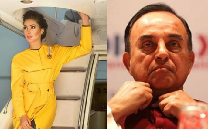 Goodwill Ambassador Mehwish Hayat Reacts To Subramanian Swamy's Comments On India's Muslims