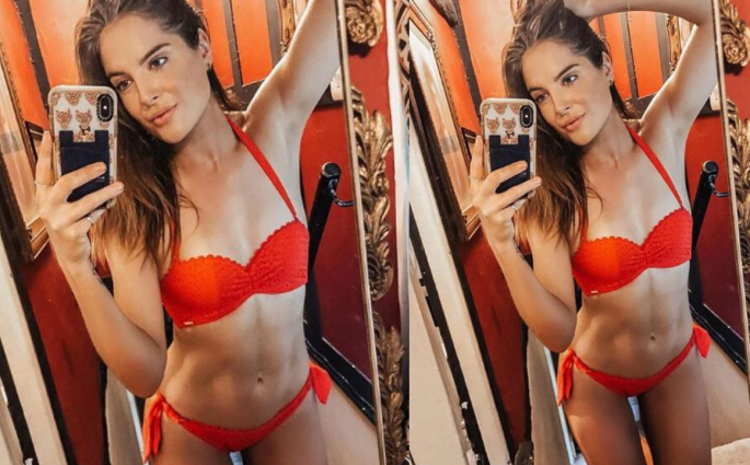 Binky Felstead Shows Off Her Bikini From Boux Avenue