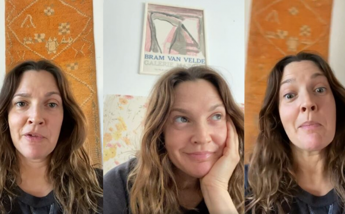 Drew Barrymore Gives A Mother's Day Salute