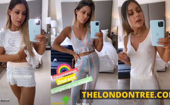 Louise Thompson's 3 Favourite Lounge Wear Looks From Boux Avenue