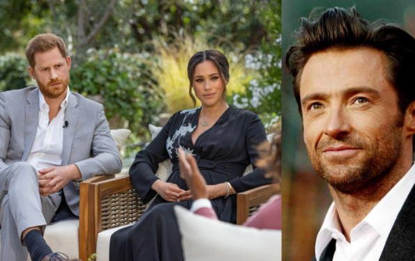 Hugh Jackman Calls The Meghan Harry Interview Courageous & Good For Their Mental Health