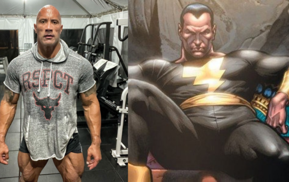 The Rock's Leg Day For Black Adam