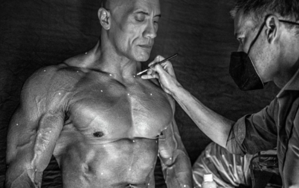 Black Adam Dwayne 'The Rock' Johnson Shares Behind The Scenes Image