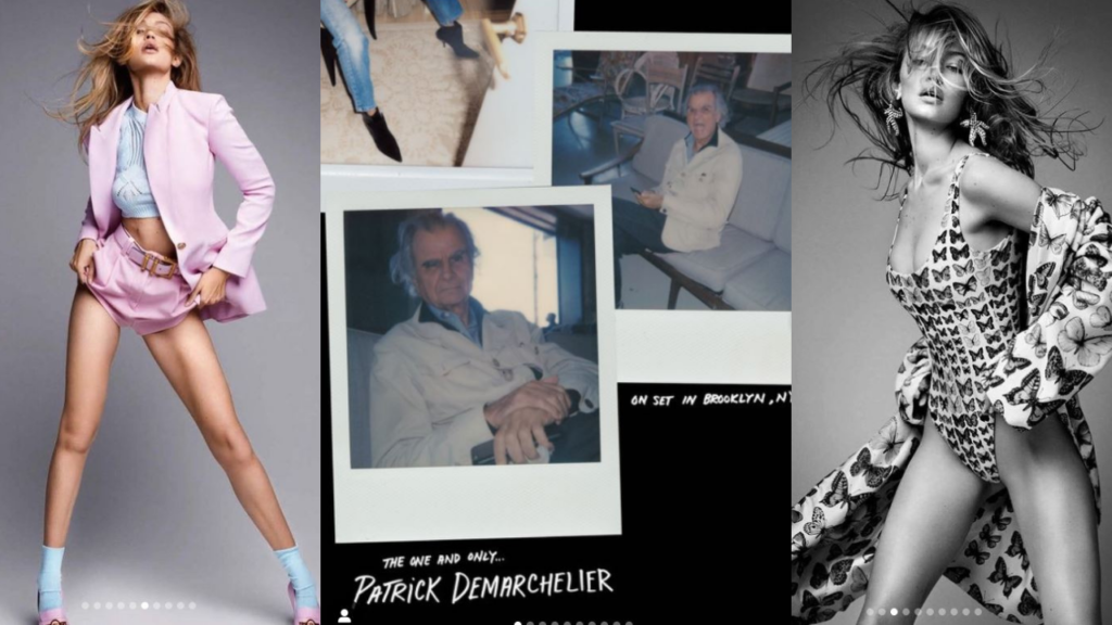 Gigi Hadid Shares Late Patrick Demarchelier Portraits On Instagram