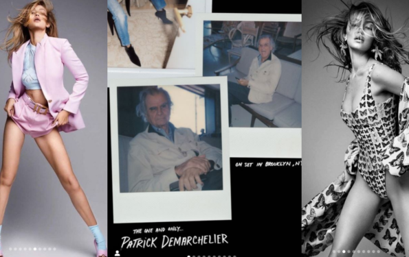 Gigi Hadid Shares Late Patrick Demarchelier Portraits On Instagram