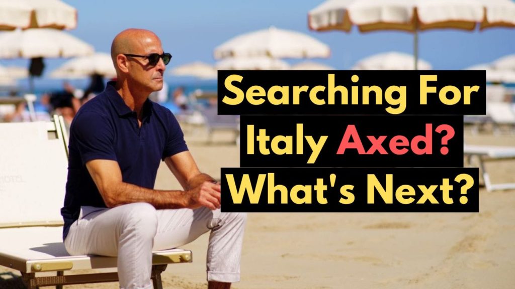 Searching For Italy Axed What's Next - Stanley Tucci