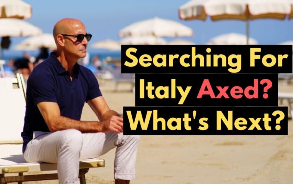 Searching For Italy Axed What's Next - Stanley Tucci