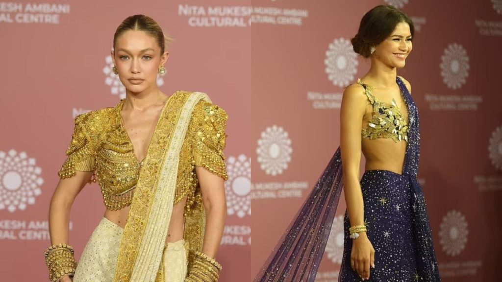 Gigi & Zendaya In Mumbai Launch Of NMAC Centre