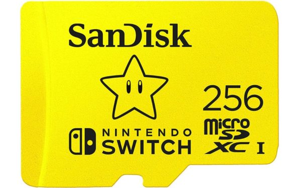 SanDisk 256GB microSDXC Card Enhances Your Nintendo Switch Experience