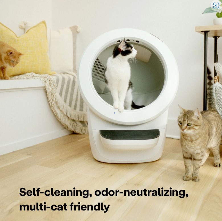 Whisker Litter-Robot 4 Automatic Self-Cleaning Cat Litter Box