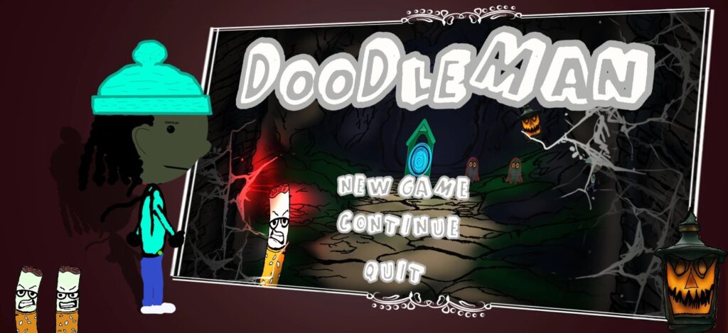 Doodleman Mobile Game Action Packed