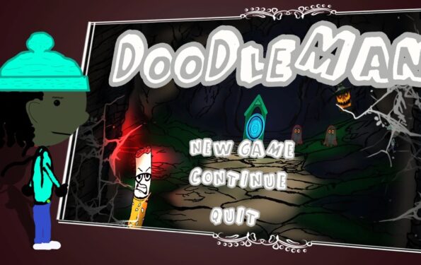 Doodleman Mobile Game Action Packed