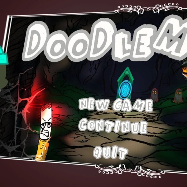 Doodleman Mobile Game Action Packed