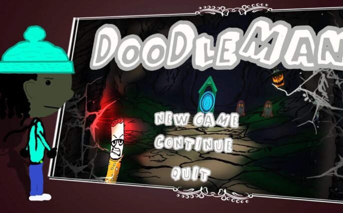 Doodleman Mobile Game Action Packed